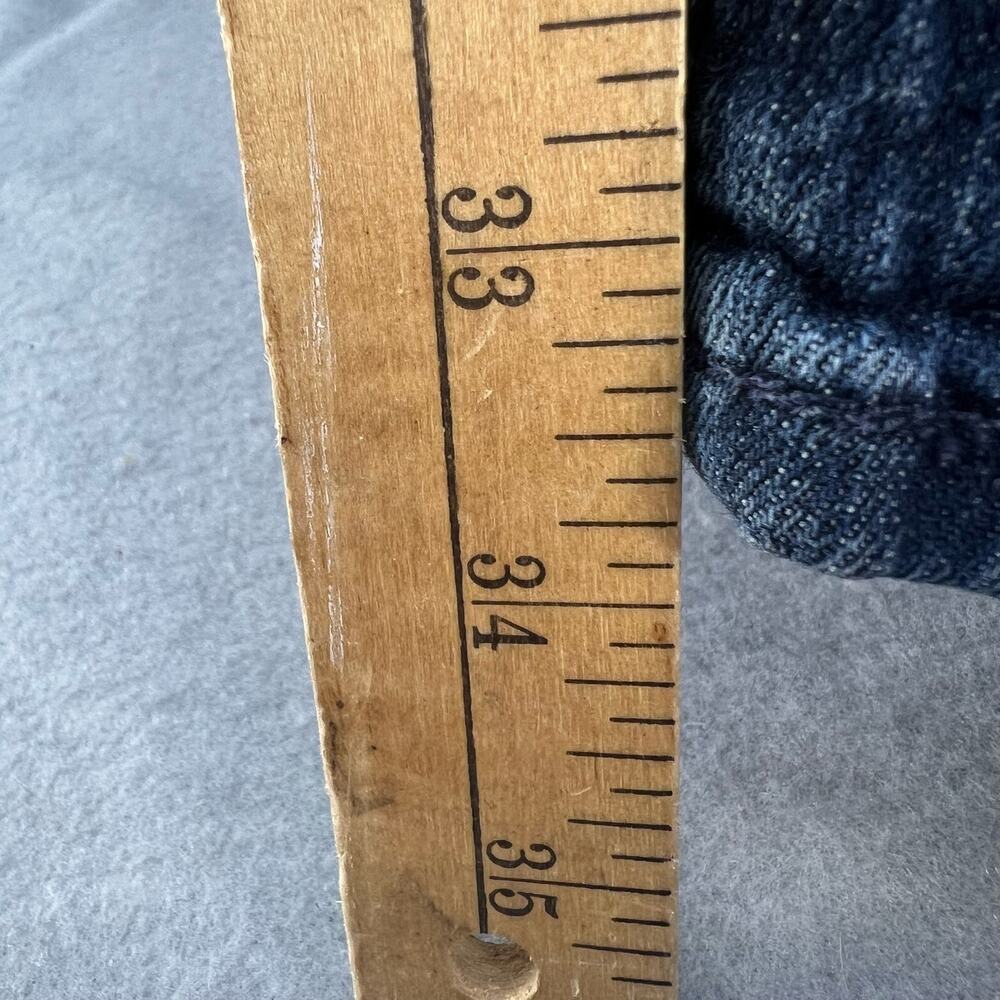 7 For All Mankind Jeans Women's 30 Blue Standard Button Fly A-Pocket Normcore - Picture 5 of 15